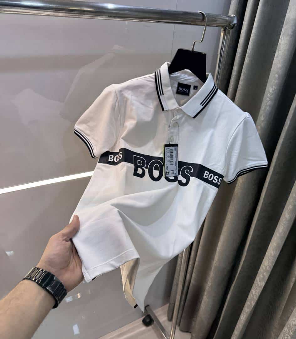 Hugo bos sWhite Classic Premium Polo T-Shirt