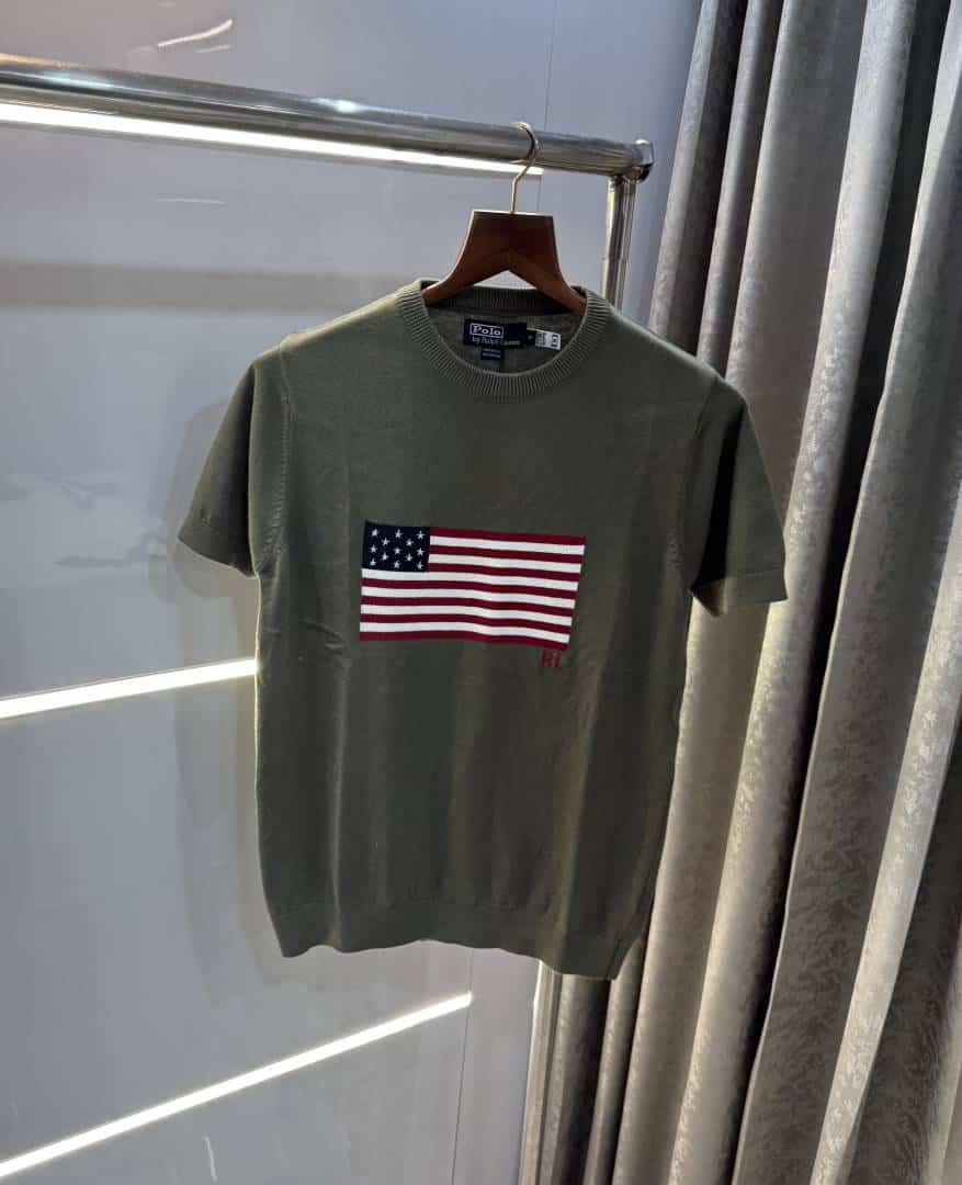Ralph Laure n Olive Premium Knitted T-Shirt