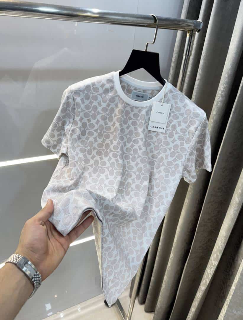 Coac h White MonogR·AM Imported Premium T-Shirt