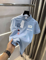 Pum a BMw Edition Sky Blue Premium Polo T-Shirt
