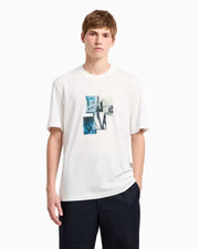 Arman i Exchange White Logo Print Premium T-Shirt