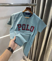 Ralph Lauran Green Embroidery Logo Premium T-Shirt