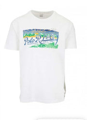 Ralph Lauren White Printed Premium T-Shirt