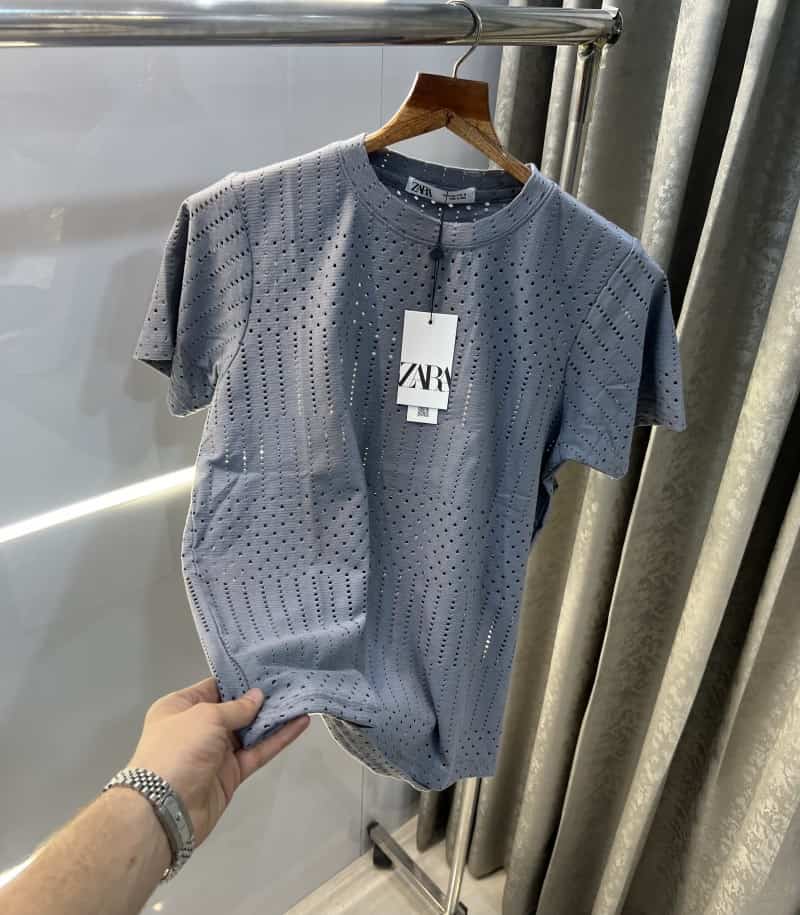 Zar a Grey Seen Through Premium T-Shirt