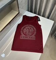 Balmai n Paris Wine Tiger Print Premium Sando