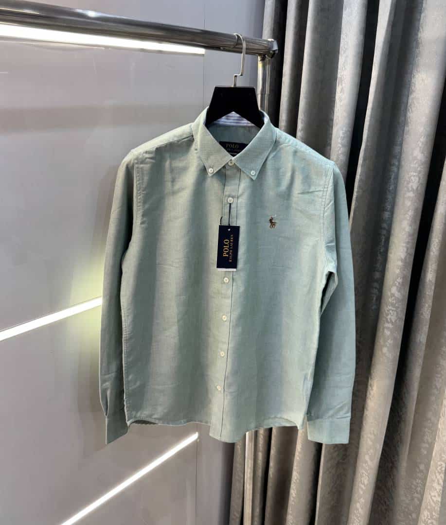 Ralph Laure n Aqua Green Premium oxford Shirt