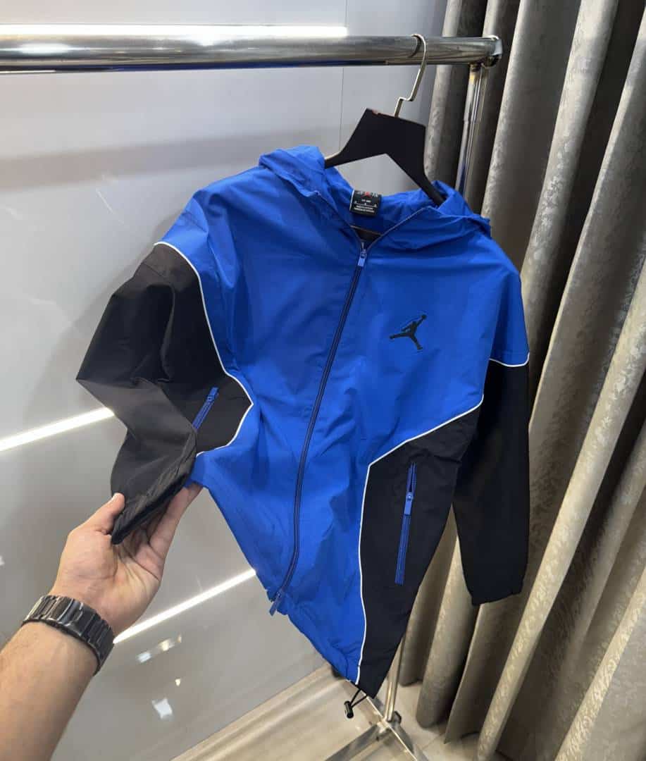Air Jorda n Blue Imported Premium WindBreaker Jacket