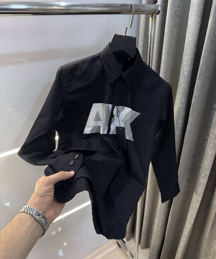 Arman i Exchange Black Logo Print Exclusive Shirt