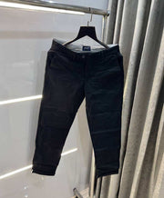 Hacket London Black Premium Classic Cotton Trouser
