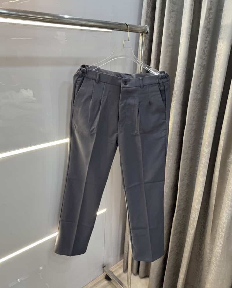 Denniso n Dark Grey FleXi Waist Premium Korean Trouser