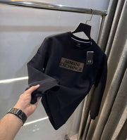 Arman i Exchange Black Logo Print Premium Sweatshirt