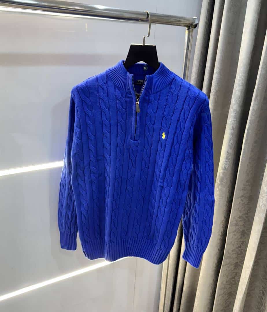 Ralp h Lauren Blue Knitted Premium Pull Over
