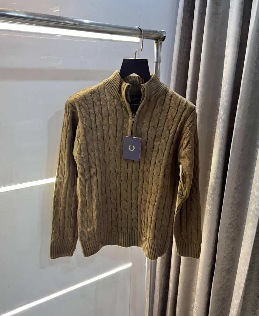 Fredperr y Coffee Knitted Premium Pull Over
