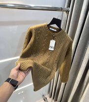 Zar a Beige Knitted Premium Pull Over