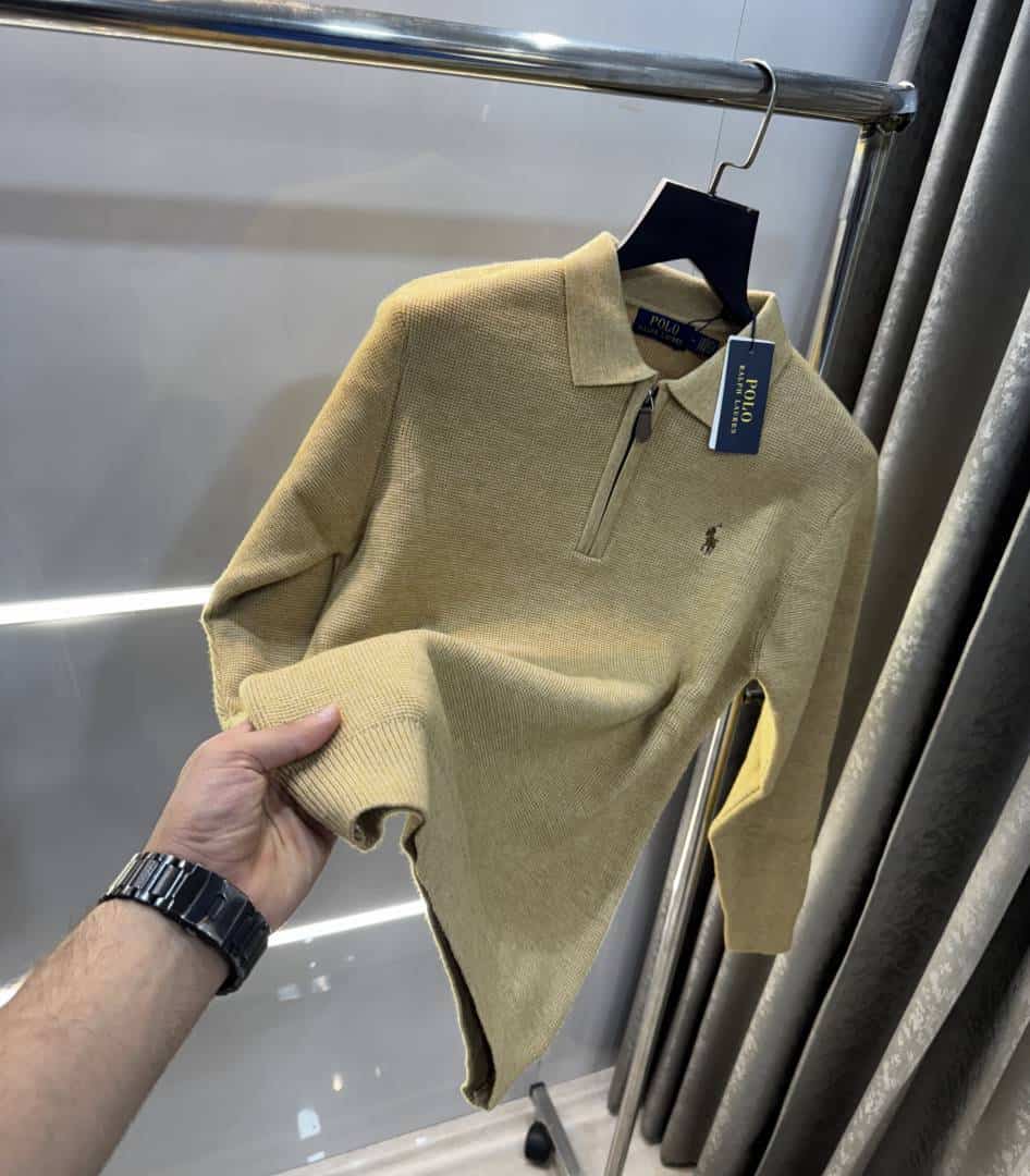 Ralp h Lauren C Beige Knitted Premium Pull Over