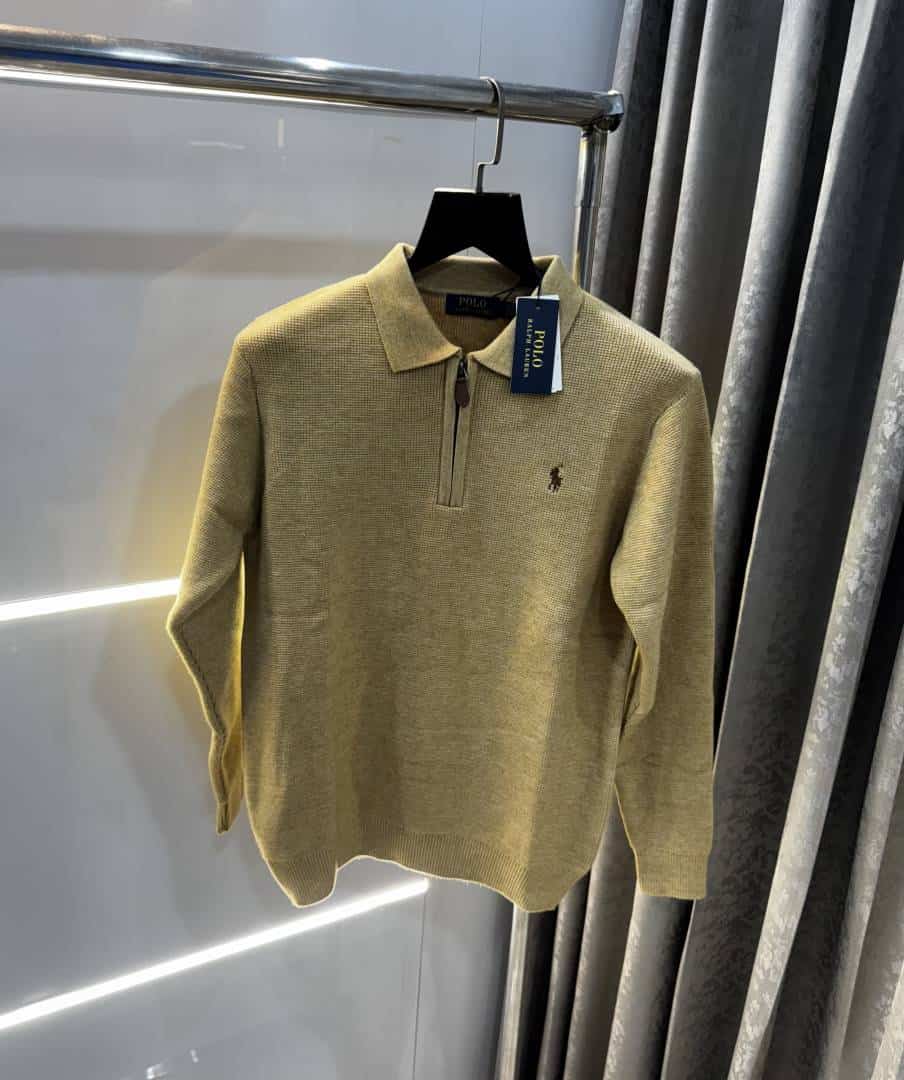 Ralp h Lauren C Beige Knitted Premium Pull Over