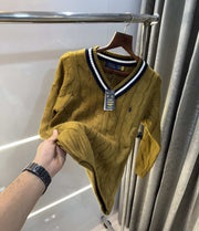 Ralph laure n Mustard Imported Knitted Pull Over