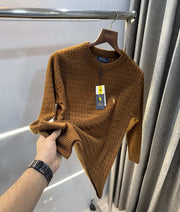 Ralp h Lauren Brown Knitted Premium Pull Over