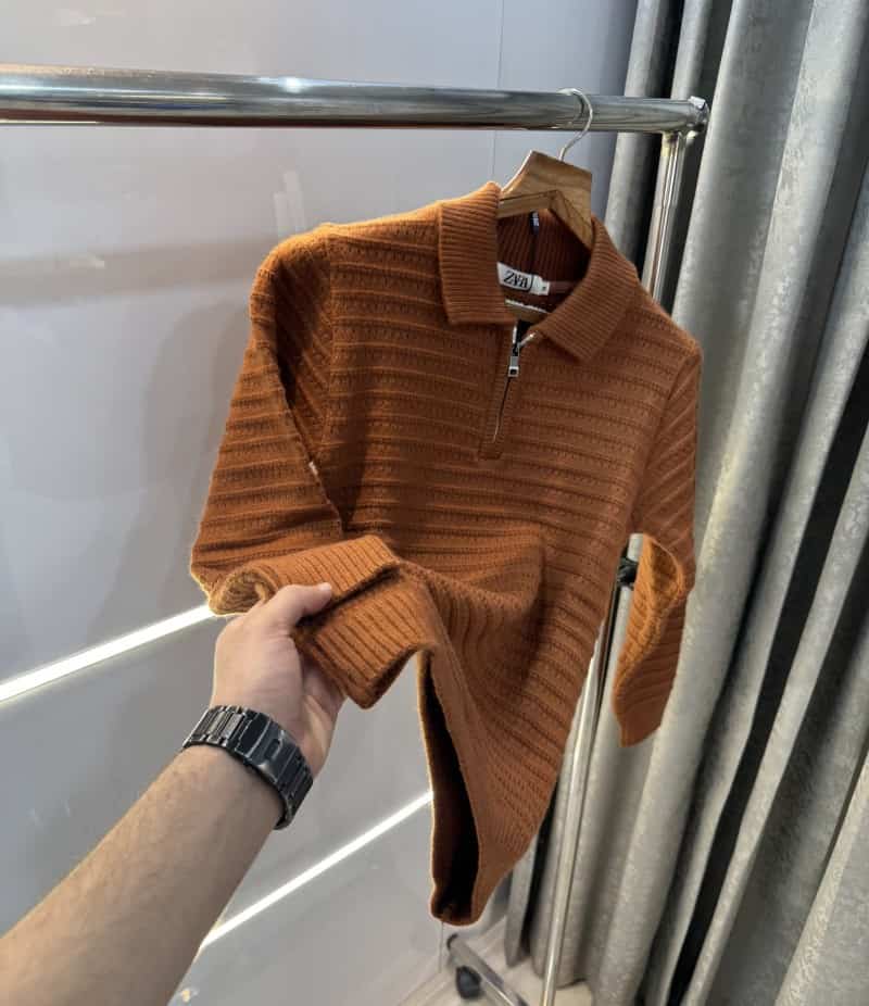 Zar a Rust Knitted Premium Pull Over