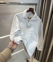 Zar a White Premium Classic Sweatshirt