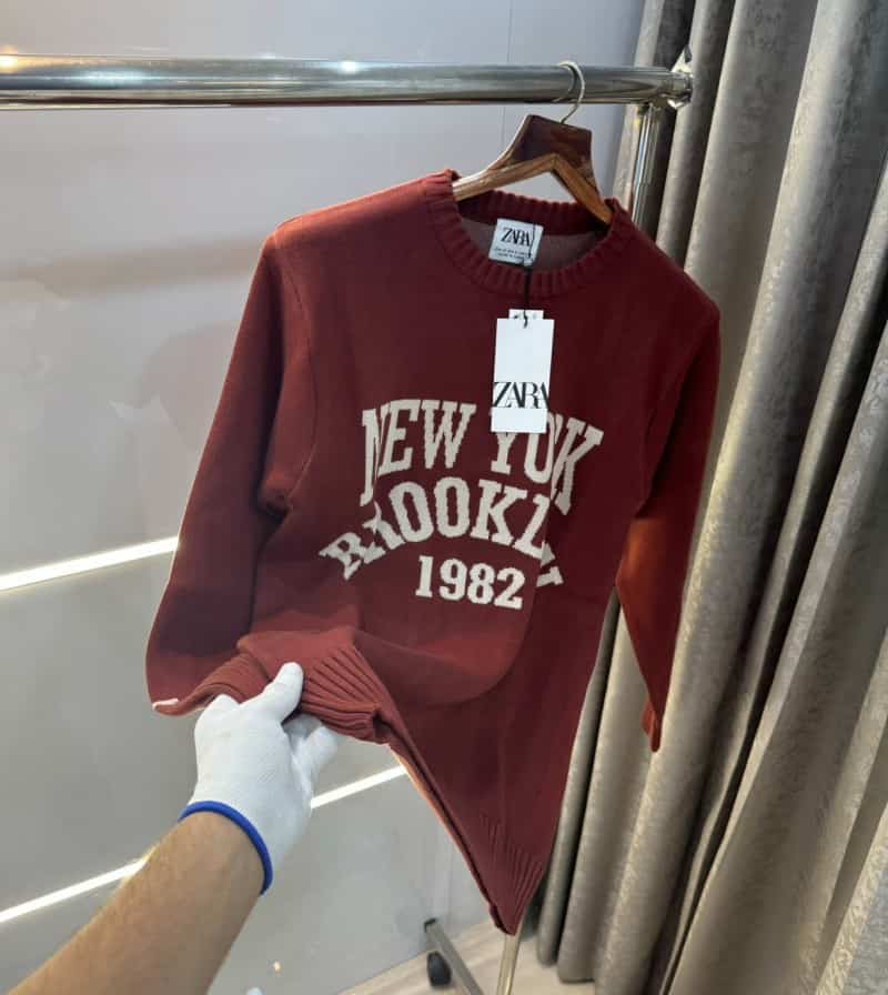 Zar a Rust Designer Knitted Premium Pull Over
