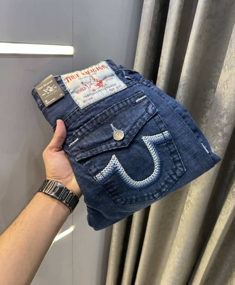 True Religion Blue Imported Premium Boot Cut Denim