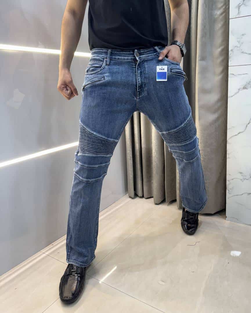 Balmai n Paris Blue Imported Rider Designer Denim