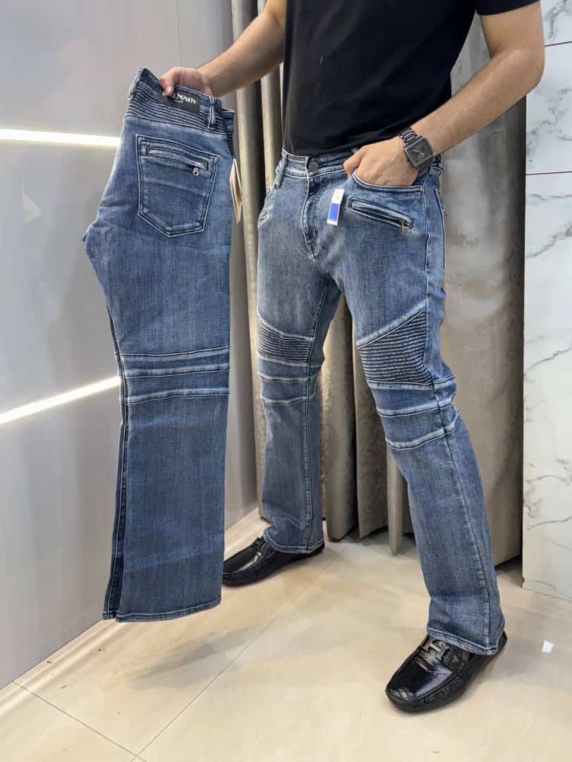Balmai n Paris Blue Imported Rider Designer Denim