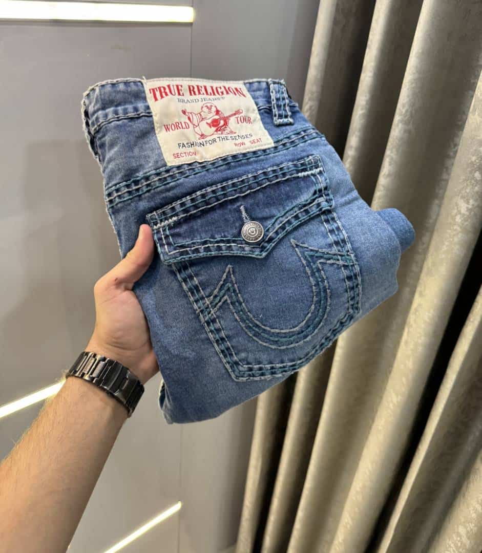 True Religion Sky Blue Imported Premium Boot Cut Denim