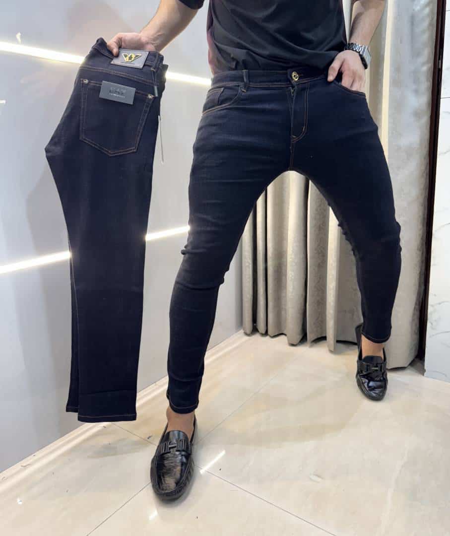 Emporio Arman i Blue Raw Wash Premium Classic Denim