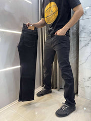 Ralp h lauren Carbon Black Raw Wash Premium Classic Denim