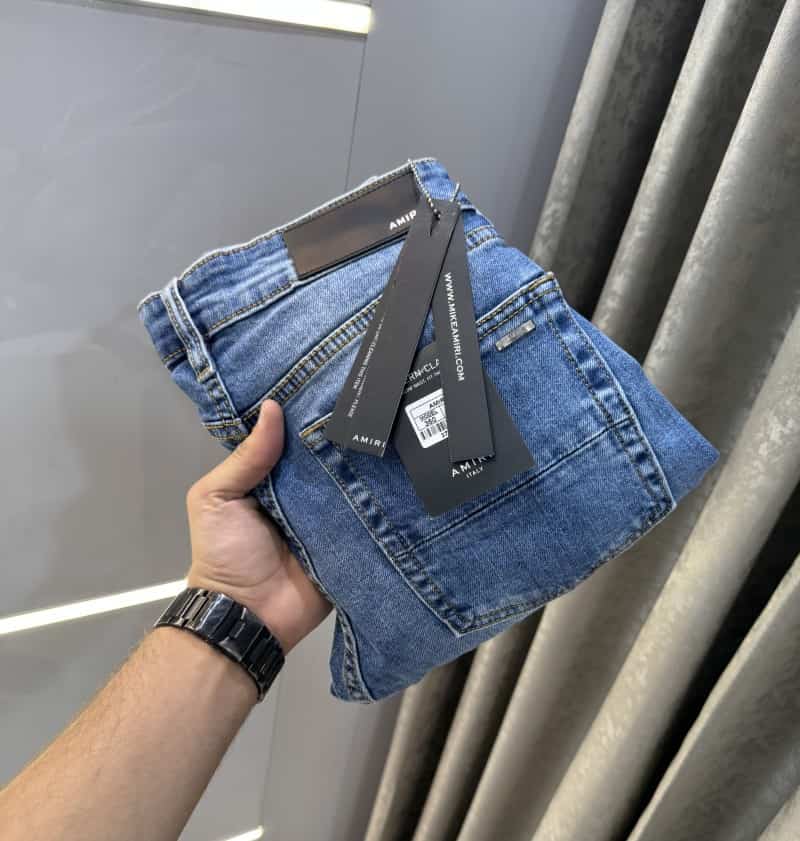 Amir i Vintage Shade Embroidery Work Imported Hyperflex.. Denim