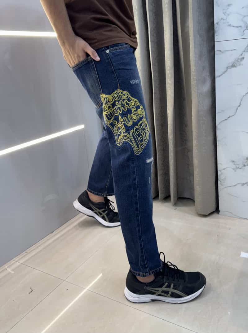 Zar a Greenish Designer Premium Ripped Denim