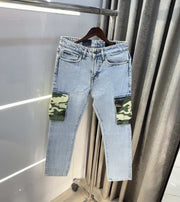 Dolce&Gabbana Sky Blue PocketLook Imported Denim