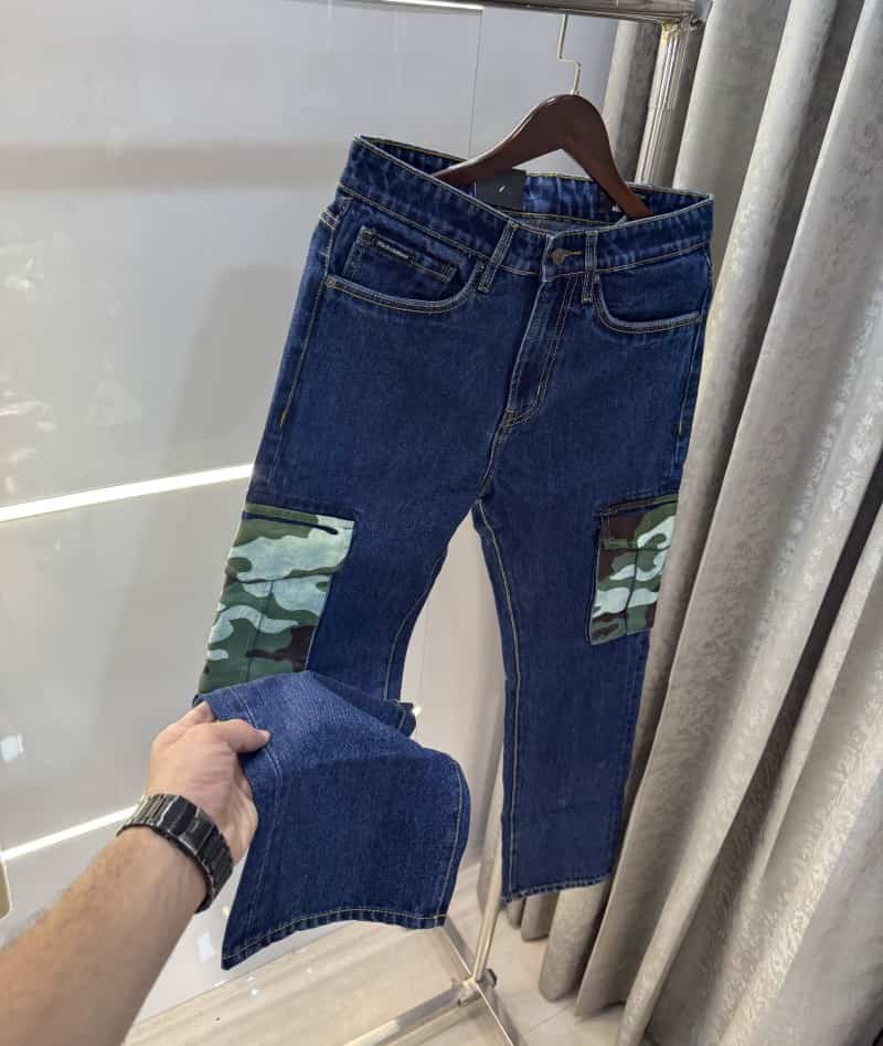 Dolce&Gabbana Blue PocketLook Imported Denim