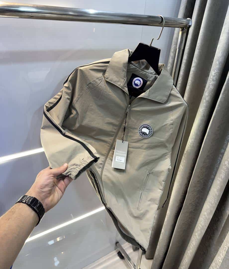 Canad a Goose Beige Imported LuXury Jacket