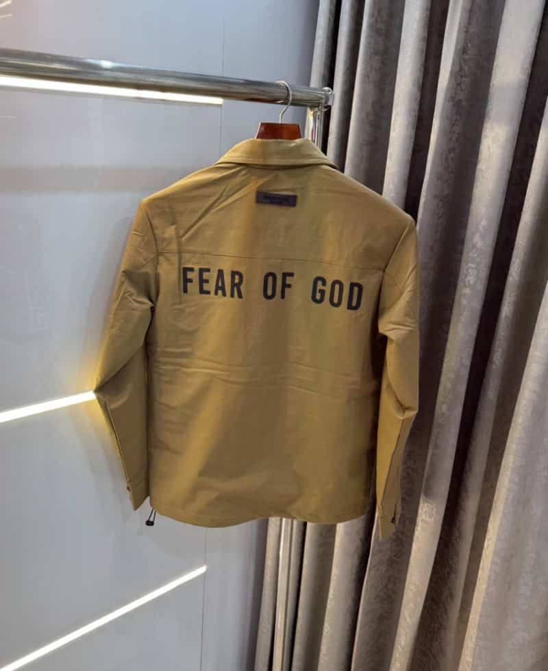 Essentia l Fea r of god Beige Imported Premium Jacket