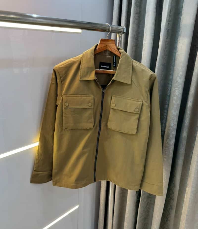 Essentia l Fea r of god Beige Imported Premium Jacket