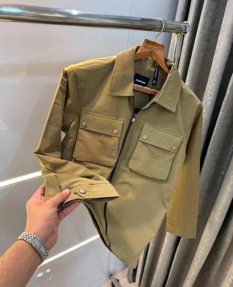Essentia l Fea r of god Beige Imported Premium Jacket