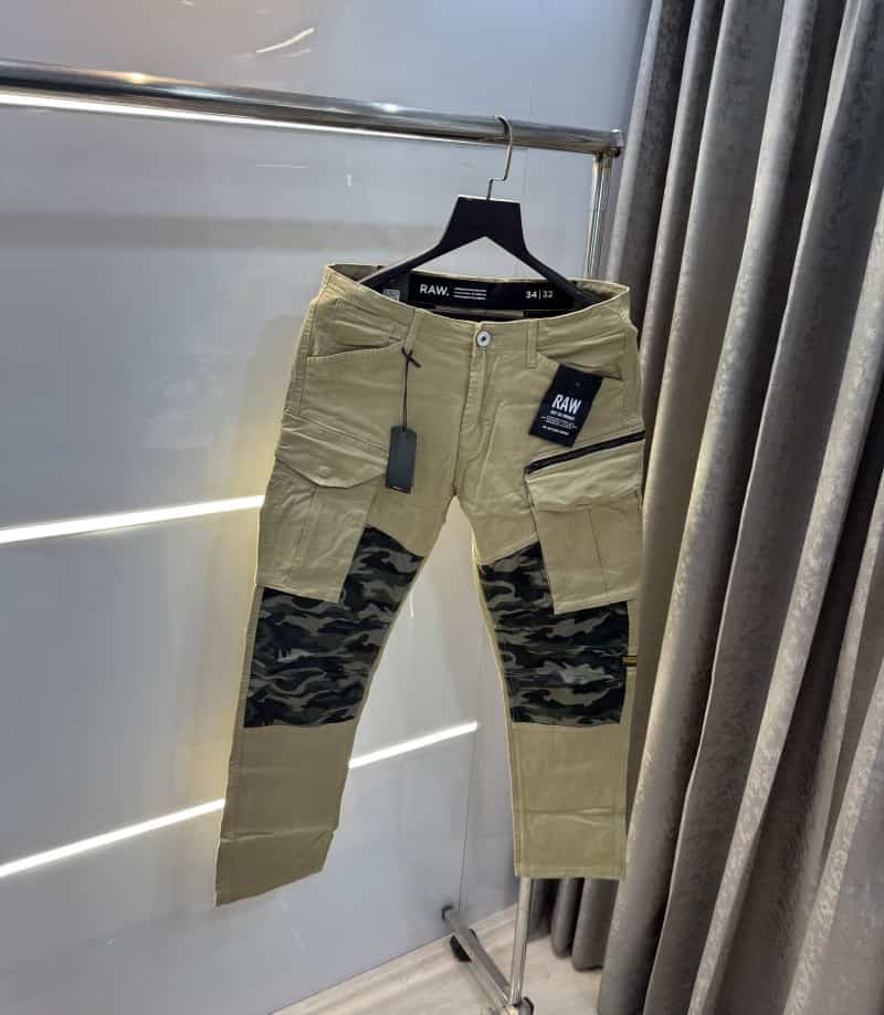 G- Star Raw Light Beige Camouflage Premium Cargo