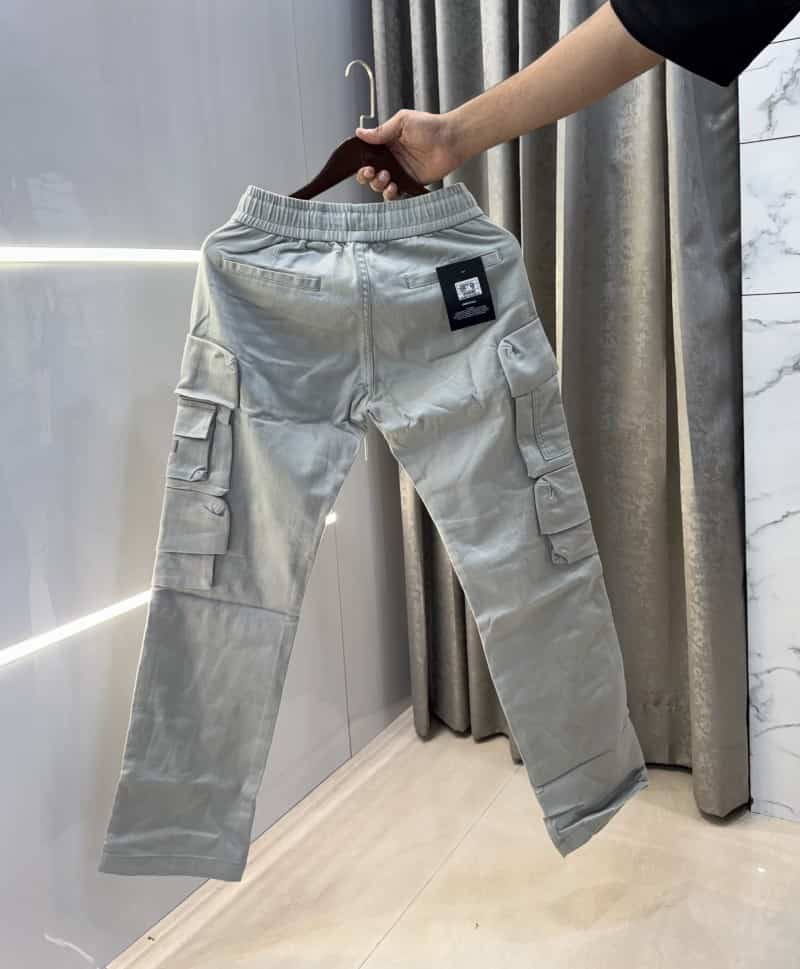 Essentia l Light Grey Imported Baggy Cargo