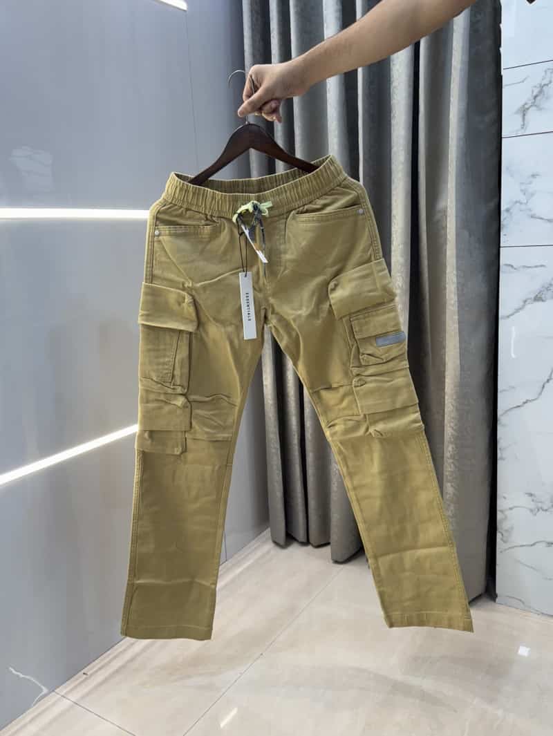 Essentia l Beige Imported Baggy Cargo