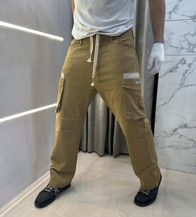 Essentia l Dark Khakhi Premium Imported Baggy Cargo