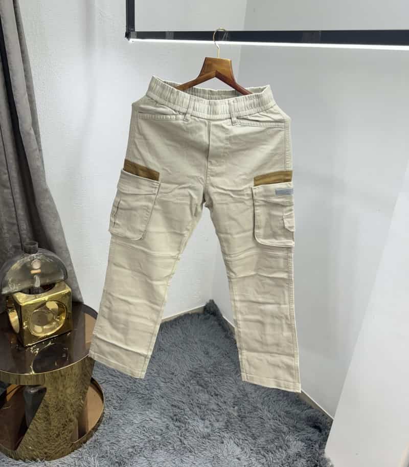 Essential Cream Premium Imported Baggy Cargo