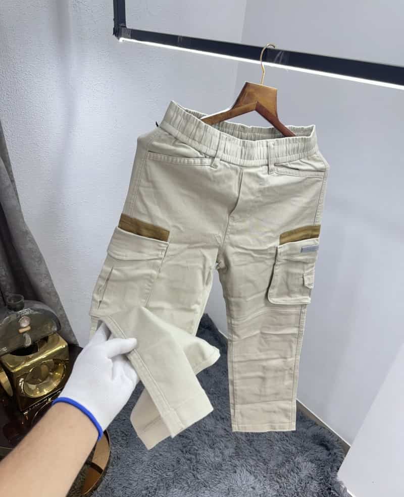 Essential Cream Premium Imported Baggy Cargo