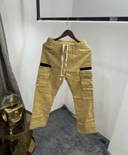 Essentia l Beige Premium Imported Baggy Cargo