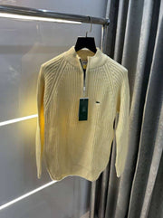 Lacost e Butter Embroidery Logo Imported Knitted Premium Pull Over