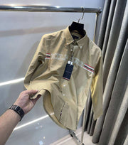 Tomm y Hilfigar Beige Premium Classic Shirt
