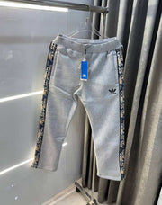 Adida s Grey Patch Logo Premium TrackPant