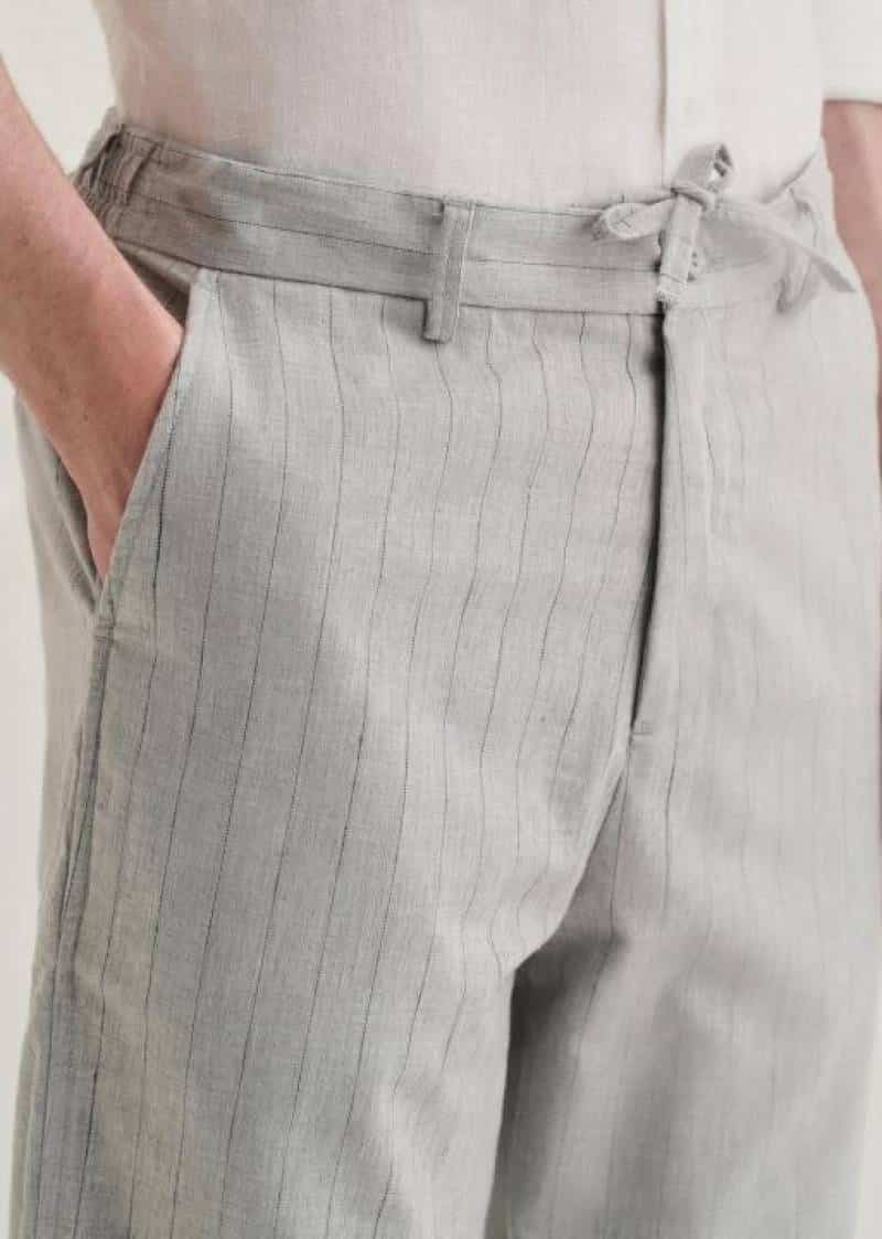 Zar a Grey s+Ripes Premium Classic Linen Pant